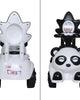 Little Star Cute Panda Push Car, Black