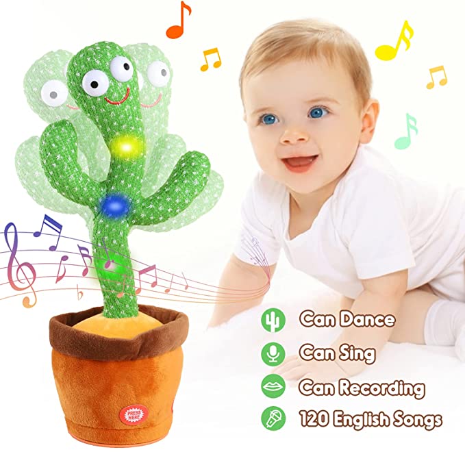 Cute Dancing and Talking Cactus Toy - Imported™