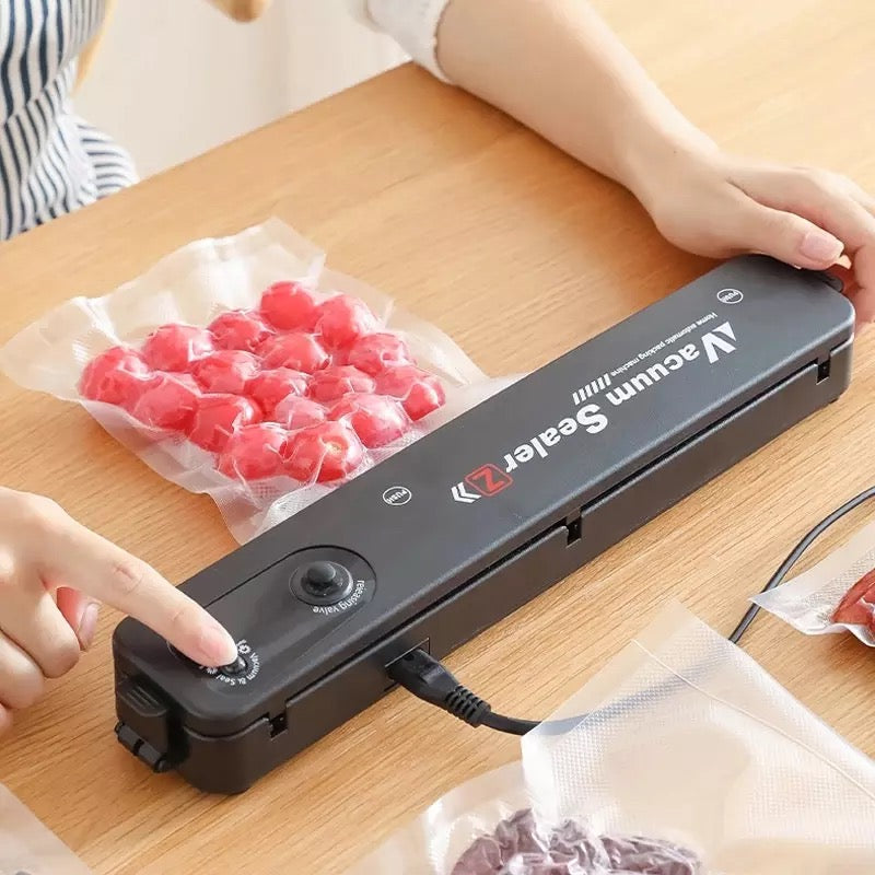 Commercial Food Saver Automatic Vacuum Sealer Machine Meal Storage Sealing Bag