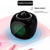 Digital Alarm Clock LED Wall Ceiling Projection LCD Digital Voice Talking