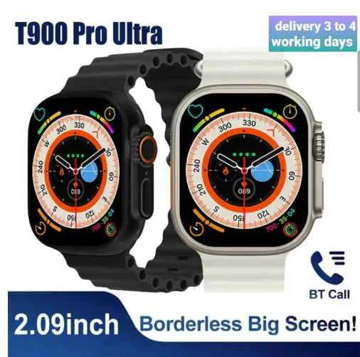 T900 Series 8 T900 Pro Ultra Smart Watch For Men Women 2.09" Full Touch Bluetooth Call Smartwatch Men Women Ultra Watch / T900 Ultra Smart Watch